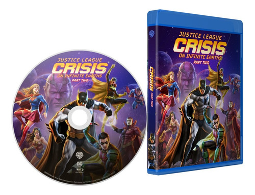 Justice League : Crisis En Tierras Infinitas Parte 2 Bluray