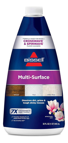 Bissell 1789 Crosswave & Spinwave Multi-surface Cleaning For