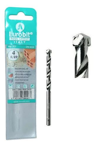 Ha Punta D Widia Corta Hormigon Pard 4mm 5/32 Eurobit