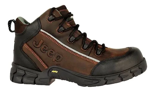 Botas Jeep 5101 Hombre Café - Trabajo