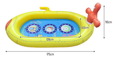 Aspersor Inflable Grande Para Niños