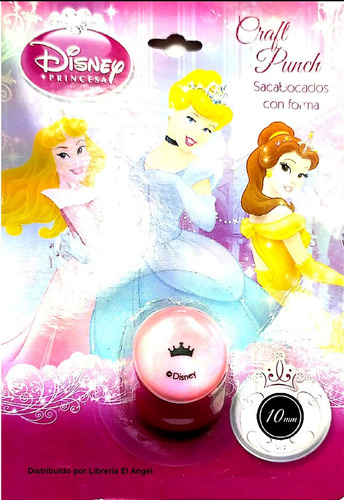 Perforadora 1cm Corona Disney Sacabocado 10mm Princesa Crown