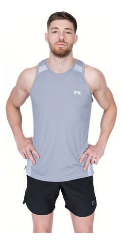 Musculosa Dry-fit Teinas Hombre Running De Tejido Absorbente