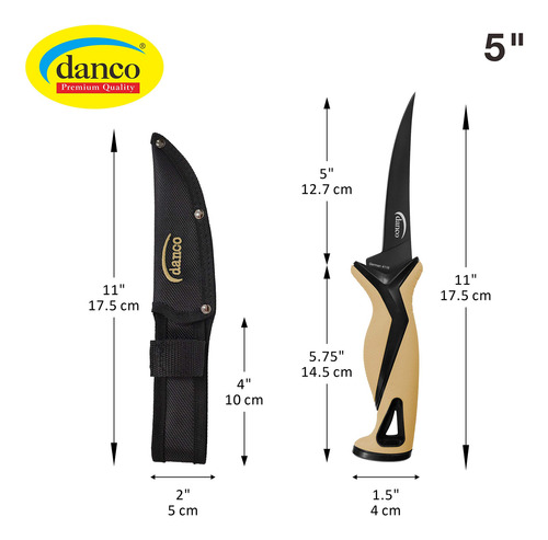 Danco Pro Series Filete De Filete, Deshuesado, Stout Y Cuchi