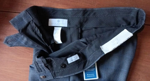 Pantalón De Vestir Ryan Seacrest Distinction, De Lana - T32
