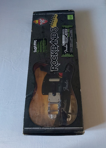 Guitarra Rock Band 3 Fender Telecaster Xbox 360 (amarilla)