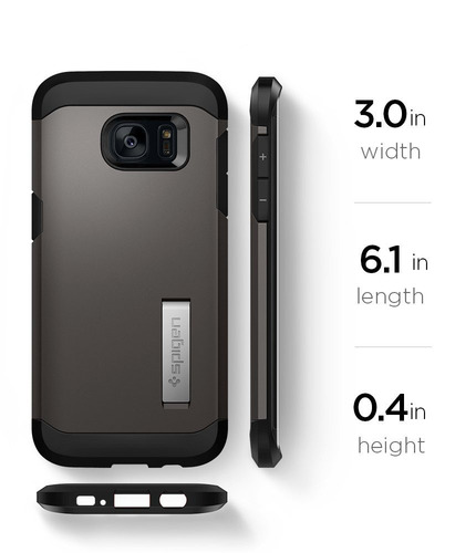 Spigen Tough Armor Galaxy S7 Edge Case With Kickstand And