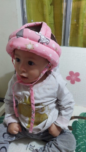 Gorro Casco Protector Antigolpes Seguridad Bebe Niño O Niña