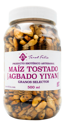 Maíz Tostado Santeria 500 Ml Ofrendas, Rituales Y Abundancia