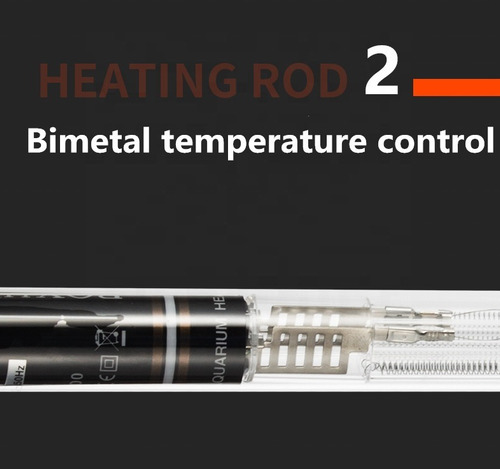 Imagen 5 de 10 de Calefactor Calentador Sumergible Acuario Pecera Boyu 100w