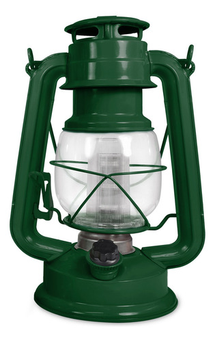 Linterna Led Con Dimmer Vintage A Pilas D North Point Linterna Verde Oscuro