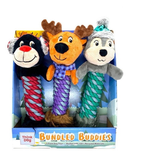 Juguete Para Perro 3pz Think Dog