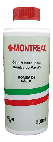 Óleo Mineral Para Bomba De Vácuo Iso Vg 46 Montreal 110V/220V