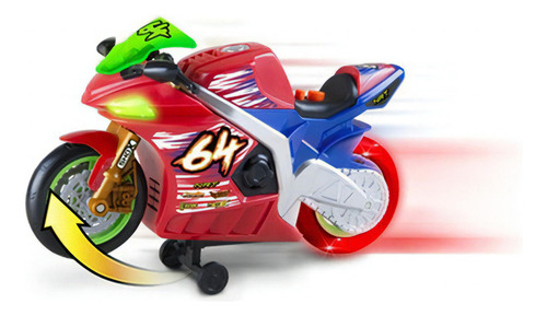 Wheelie Bikes Nikko Road Rippers Motocicleta Carreras Personaje Moto