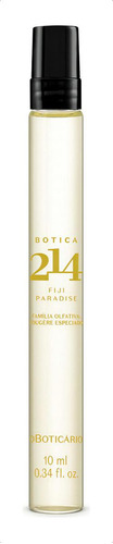 O Boticário Botica 214 Fiji Paradise Eau De Parfum Fougére Especiado 10ml