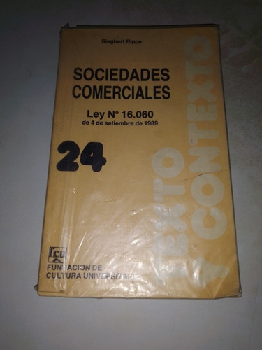 Sociedades Comerciales - Ley 16060 - Siegbert Rippe - Ar4