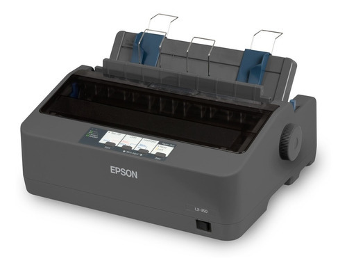 Impresora De Matriz Epson Lx-350 Color Gris