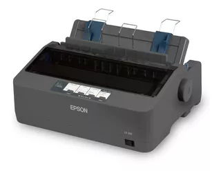 Impresora De Matriz Epson Lx-350 Color Gris