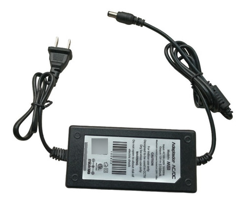 Imagen 3 de 6 de Fuente De Poder De 12v A 5amp, Para Cctv Y Múltiples Usos