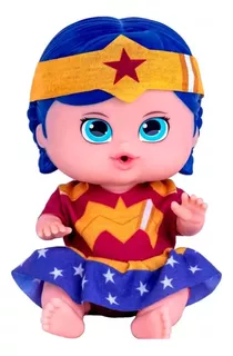 Mini Boneca Dc Super Hero Girls Mulher Maravilha 445