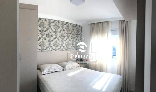 Apartamento Com 2 Dormitórios À Venda, 60 M² Por R$ 477.000,00 - Vila Alzira - Santo André/sp - Ap15831