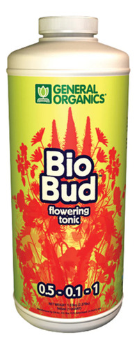 General Organics Bio Bud 1lt Hidroponia Indoor