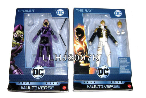 Lote The Ray & Spoiler Sin Piezas Baf Lex Luthor Dc 