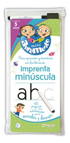 Mini Abremente Imprenta Minúscula - Catapulta Junior