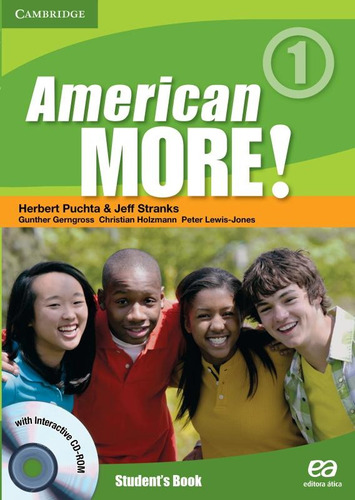 American more! Full 1, de Stranks, Jeff. Série American More! Full Editora Somos Sistema de Ensino, capa mole em inglês, 2013