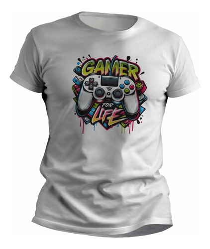 Remeras Gamer Talles Adultos Estampados Originales - 7508