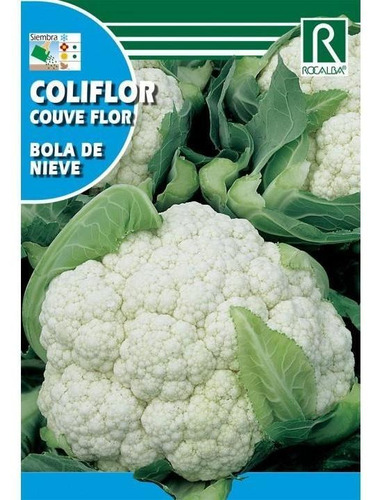 Semilla Coliflor Rocalba 3 Grs