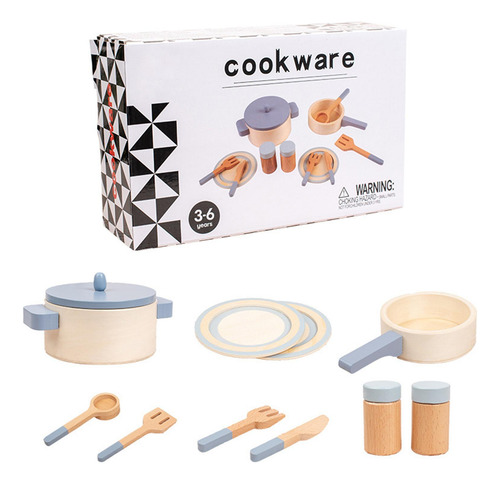 Juego De Cocina De Madera Para Juego De Simulación Juego De