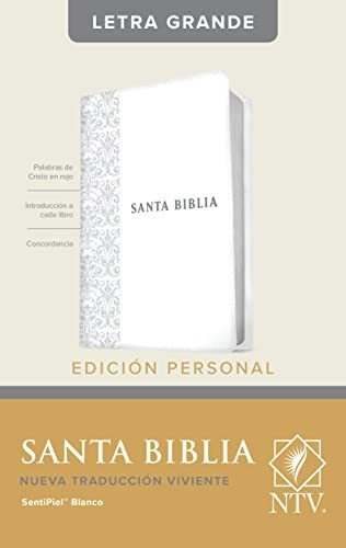 Libro : Santa Biblia Ntv, Edicion Personal, Letra Grande -.