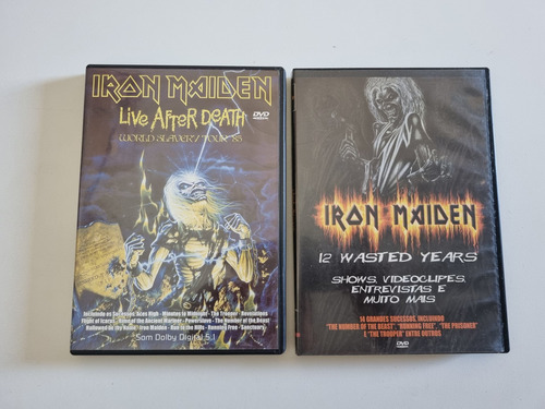 Iron Maiden Dvd Lote (Usado)