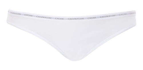 Calzón Bikini Ck One Cotton Blanco Calvin Klein Mujer