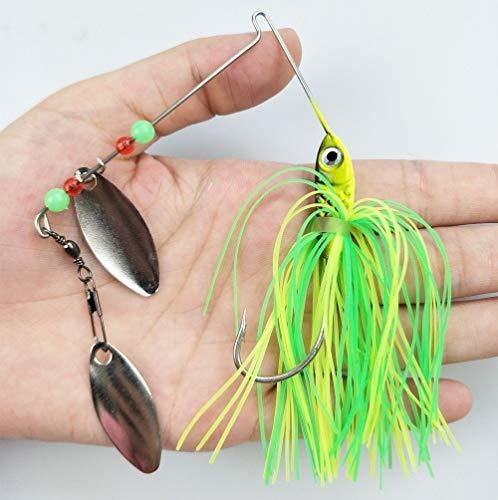 Fisherman Señuelo Pesca Metal Duro Spinner Kit Cebo Para 1d