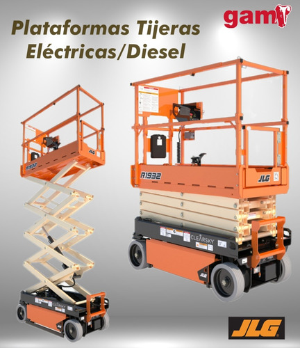 Plataformas Tijeras Eléctricas Y Diesel