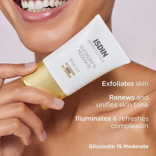 Glicoisdin 15 Moderate Gel Exfoliante Para Rostro Con Ácido