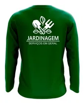 Comprar Camiseta Manga Longa Jardineiro Jardinagem Trabalho Uniforme