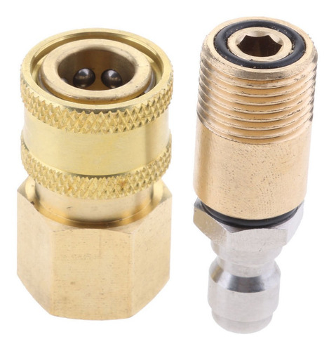 Imagen 6 de 7 de 1 Pieza Conector De Latón Adaptador De Lanza De Espuma Para
