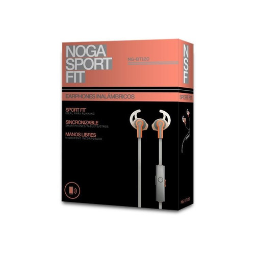 Auriculares Bluetooth Noga Bt-120 Running Inalambricos +gtia