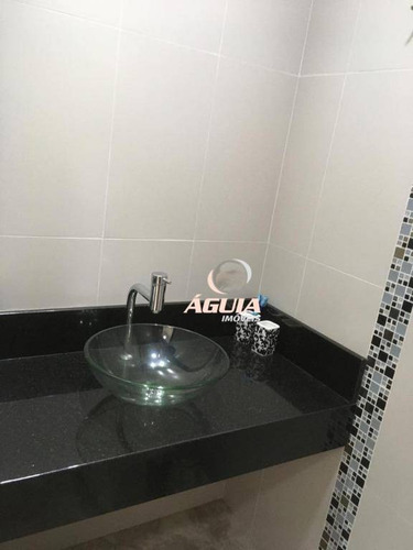 Imagem 12 de 17 de Casa Com 3 Dormitórios À Venda, 212 M² Por R$ 700.000,00 - Vila Camilópolis - Santo André/sp - Ca0706