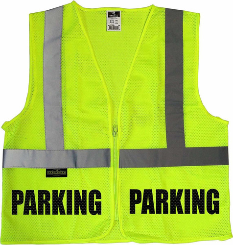 Conspiracy Tee Parking Attendant Mesh Chaleco Personal