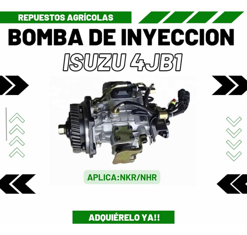 Bomba De Inyección Isuzu 4jb1t Nkr Nhr Jac 1040 Giro Izq