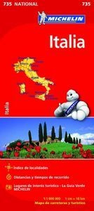Libro Mapa National Italia