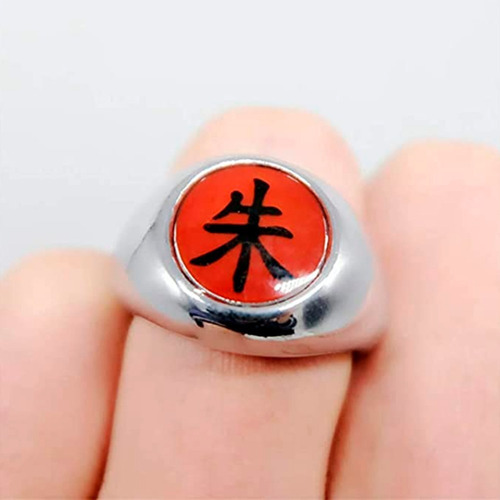 Anillo Akatsuki Itachi - Cosplay Naruto Shippuden