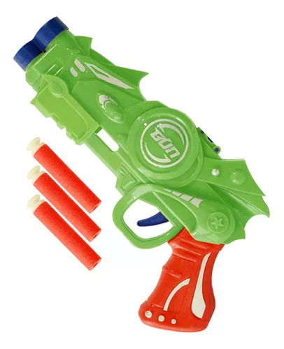 Pistola de Brinquedo Lançador de Dardos Arminha de Brinquedo