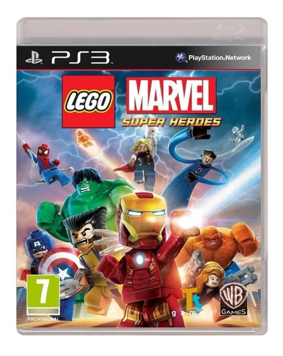 Lego Marvel Super Heroes Fisico Sellado Original Ps3