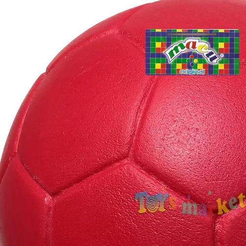 Macu Pelota De Futbol 18 Cm Colores Goma Espuma Original