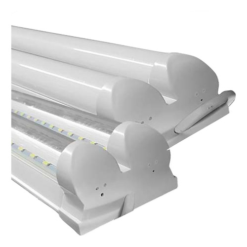 Mayoreo 3 Lamparas Led 36w 120cm Tipo 2 Tubo T8 Led Canaleta